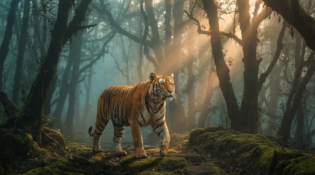 每日吃瓜老虎视频 - 孟加拉虎丛林之王视频